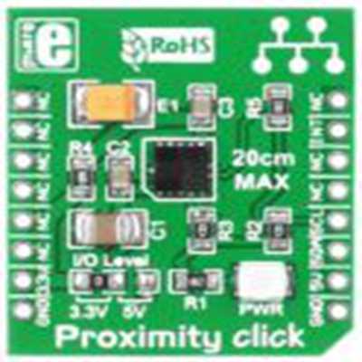 MikroElektronika,MIKROE-1445,MikroElektronika  接近 Click 附加板, 运动传感器, 用于MikroBUS