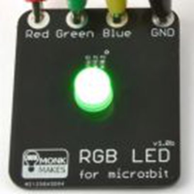 Monk Makes,SKU00064,Monk Makes  适用于 Micro bit 的 RGB LED, BBC Micro:bit 附加组件