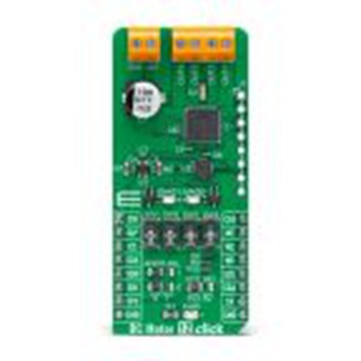 Brand-Rex,MIKROE-5374,Brand-Rex  DC电机12点阵, 有刷直流电机驱动器 开发板, TB9054FTG芯片