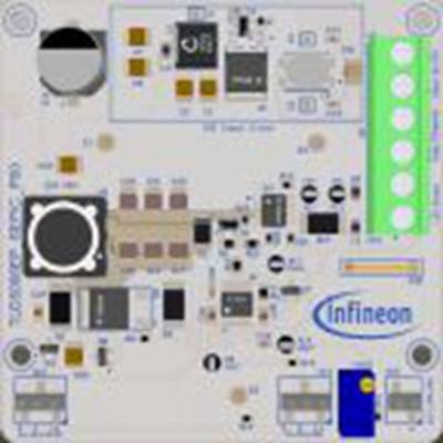 Infineon,TLD5098EPSEPICEVALTOBO1,Infineon  LED, TLD5098EPSEPICEVALTOBO1 评估套件, SEPIC评估套件, 用于LED TLD50