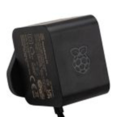Raspberry Pi,Pi 5 PSU EU,Raspberry Pi 树莓派电源, 用于USB C 型接口, 欧式插头, 5.1V, 1.2 m长