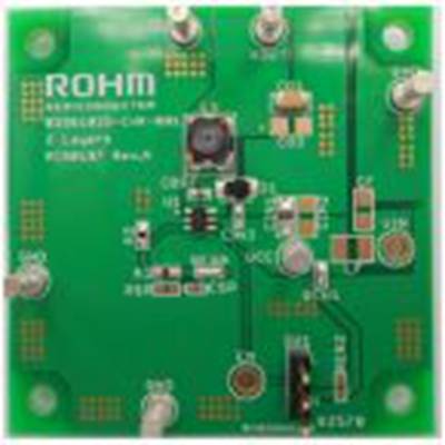 ROHM,BD9G102G-EVK-001,ROHM  BD9G102G-EVK-001, 降压转换器 评估套件, BD9G102G-LB芯片, 用于开发1 通道降压型 DC/DC 转换器