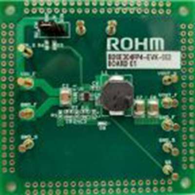 ROHM,BD9E304FP4-EVK-002,ROHM  BD9E304FP4-EVK-002, 降压转换器 评估套件, BD9E304FP4-LBZ芯片, 用于开发单通道降压型 DC/DC 转换器