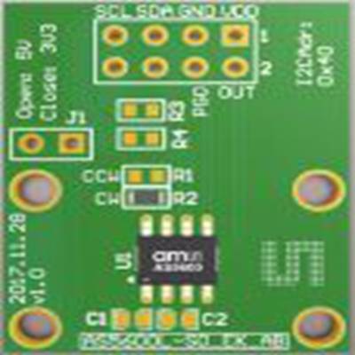 ams OSRAM,AS5600L-SO_EK_AB,ams OSRAM  AS5600L-SO_EK_AB 适配器板, 位置传感器, AS5600L芯片, 用于AS5600L