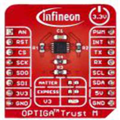 Infineon,TRUSTMV3SHIELDTOBO1,Infineon  物联网安全开发套件, 评估测试板 评估测试板, 用于开发MCU 和 MPU
