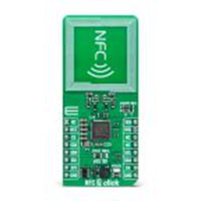 MikroElektronika,MIKROE-6453,MikroElektronika  NFC 7键-I2C NFC 评估测试板, NFC, PN7160A1HN/C100芯片, 用于集成了 N