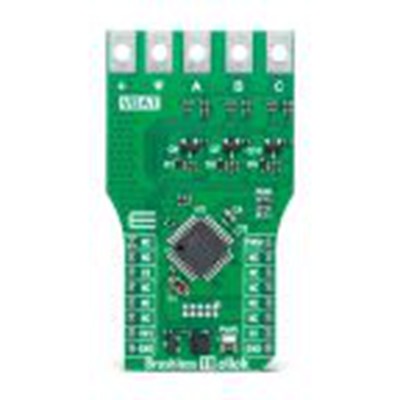 MikroElektronika,MIKROE-6395,MikroElektronika  无刷18键, 电机驱动器 评估测试板, ATmega8A芯片, 用于开发无刷直流 (BLDC) 电机