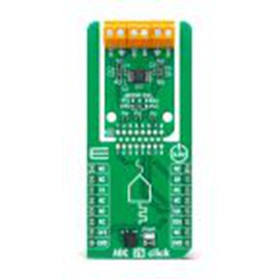 MikroElektronika,MIKROE-6416,MikroElektronika  评估测试板, MIKROE-6416, ADC 26键, 模拟12 Bit ADC, 用于模数信号转换, 