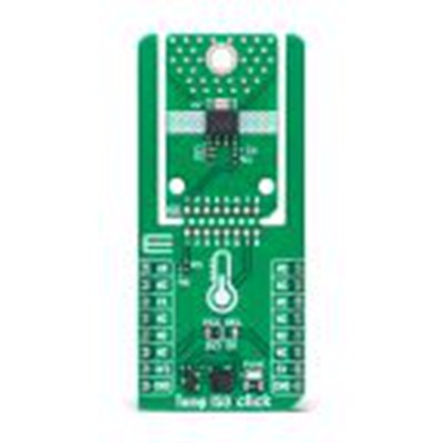 MikroElektronika,MIKROE-6417,MikroElektronika  Temp ISO键 开发板, 温度传感器, ISOTMP35-Q1芯片, 用于mikroBUS