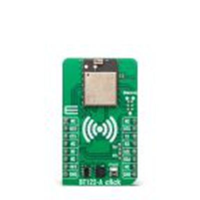 MikroElektronika,MIKROE-6432,MikroElektronika  BT122-A 点阵 WiFi, 蓝牙 附加板, 蓝牙, WiFi, Wifi Antenna Conne