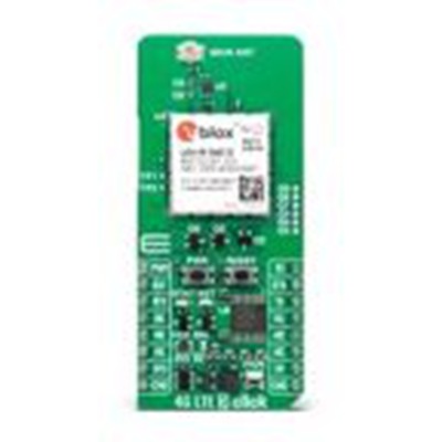 MikroElektronika,MIKROE-6396,MikroElektronika  4G LTE 3 点阵 LTE 开发套件, LTE, MIKROE 6396芯片, 用于mikroBUS,