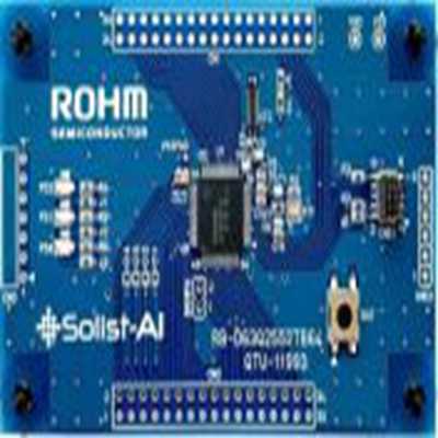 ROHM,RB-D63Q2557TB64,ROHM  ML63Q2557-NNNTBZWBY 评估测试板, ML63Q2557芯片, 用于工业设备中的预测性故障检测