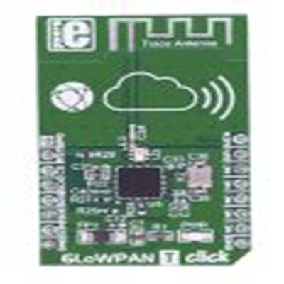 MikroElektronika,MIKROE-2218,MikroElektronika  6LoWPAN T Click ZigBee, GPIO, SPI, CC2520芯片 2507 MHz,