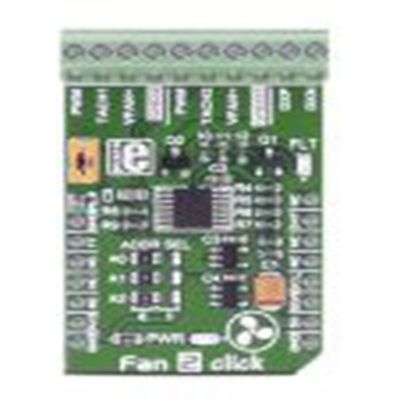 MikroElektronika,MIKROE-2708,MikroElektronika  风机2 Click Fan Click, MAX31760芯片