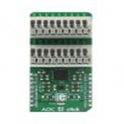 MikroElektronika,MIKROE-2879,MikroElektronika  模拟数字转换器/数字模拟转换器, MIKROE-2879 开发套件, ADC 4 Click 开发套件