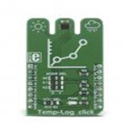 MikroElektronika,MIKROE-2886,MikroElektronika  温度记录点阵 MikroBus Click 板, AT30TSE758A芯片