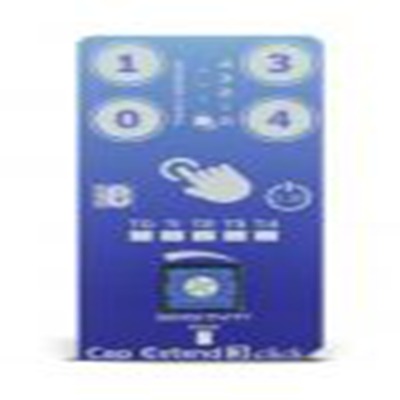 MikroElektronika,MIKROE-2883,MikroElektronika  Cap Extend 3 Click MikroBus Click 板, MTCH105芯片