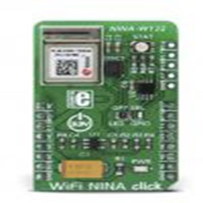 MikroElektronika,MIKROE-2921,MikroElektronika  Wi-Fi NINA 点阵 WiFi, UART, GPIO, NINA-W132芯片, 用于家庭/楼宇自