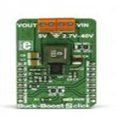 MikroElektronika,MIKROE-2963,MikroElektronika  Buck-Boost 2 Click, 直流-直流控制器 Buck-Boost 2 Click, LTC3