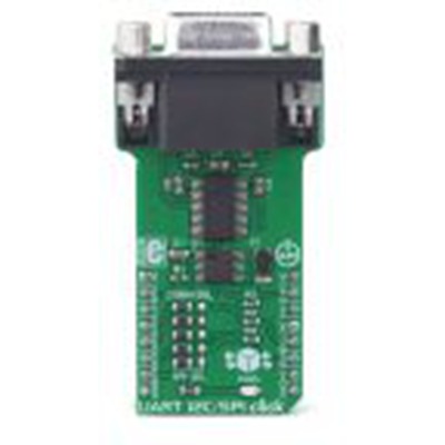 MikroElektronika,MIKROE-3349,MikroElektronika  UART I2C/SPI Click 接口开发工具, SC16IS740芯片 1.8432 MHz, MI