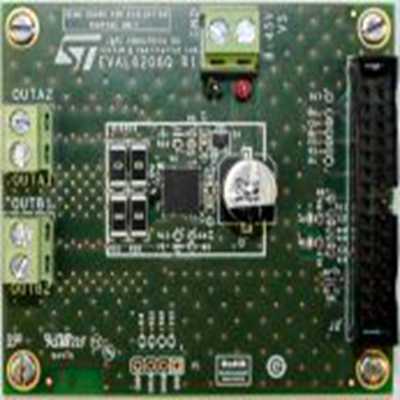 STMicroelectronics,EVAL6206Q,STMicroelectronics  演示板, 电源管理 评估测试板, L6206Q芯片, 用于开发驱动单个 2 相步进电动机或最多四个直流