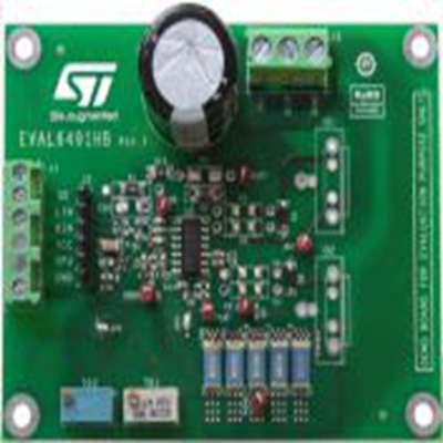 STMicroelectronics,EVAL6491HB,STMicroelectronics  演示板, 电源管理 评估测试板, L6491芯片, 用于开发具有无沟道功率的无沟道功率的无沟道功率