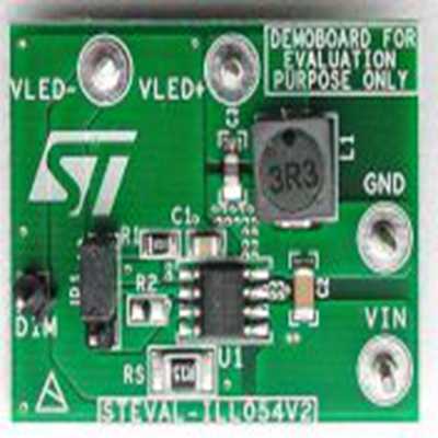 STMicroelectronics,STEVAL-ILL054V2,STMicroelectronics  LED驱动器, STEVAL-ILL054V2 评估测试板, STEVAL, 用于调光 l