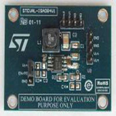 STMicroelectronics,STEVAL-ISA084V1,STMicroelectronics  演示板, 电源管理 评估测试板, ST1S40芯片, 用于开发MIC45116 同步降压调