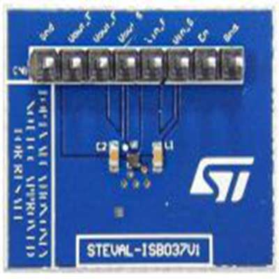 STMicroelectronics,STEVAL-ISB037V1,STMicroelectronics  评估测试板, 电源管理 评估测试板, LD39020芯片, 用于开发LD39020 高信号