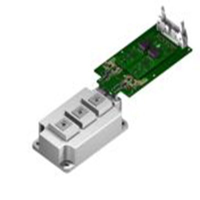 Microchip,62CA4,Microchip  62CA4-1700V 62MM 适配器, MOSFET 适配器板, 2ASC-17A1HP芯片, 用于开发标准 1700V 半桥 62mm ic