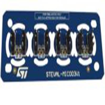 STMicroelectronics,STEVAL-MIC003V1,STMicroelectronics  评估测试板, STEVAL-MIC003V1, 基于 IMP34DT05 数字 MEMS 
