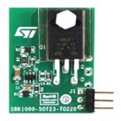 STMicroelectronics,EVLSRK1000-TO,STMicroelectronics  SRK1000 自适应同步整流控制器, 回扫转换器 演示板, STF80N10F7芯片, 用于