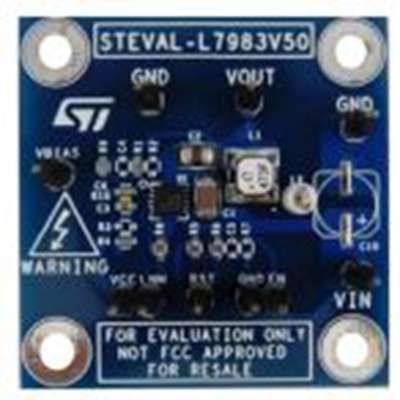 STMicroelectronics,STEVAL-L7983V50,STMicroelectronics  STEVAL-L7983V50, 升压调节器 评估套件, STEVAL芯片