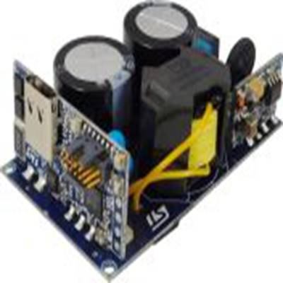 STMicroelectronics,STEVAL-USBPD27S,STMicroelectronics  紧凑型27W USB Type C供电3.1接口，采用PPS适配器参考设计, 电源管理 评