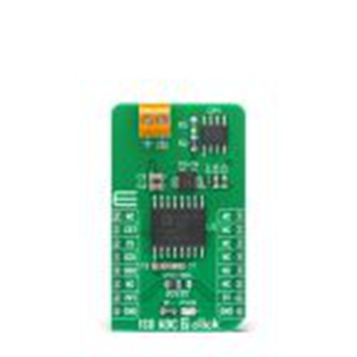 MikroElektronika,MIKROE-4166,MikroElektronika  附加板, MIKROE-4166, ISO ADC 2 Click, 模拟12 Bit ADC, 用于AD