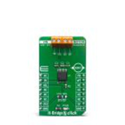 MikroElektronika,MIKROE-4143,MikroElektronika  H 桥 7 Click, 电源管理 适配器板, DRV8876N芯片, 用于开发DRV8876N