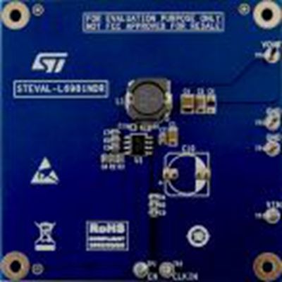 STMicroelectronics,STEVAL-L6981NDR,STMicroelectronics  1.5A同步降压开关稳压器, 降压稳压器 评估测试板, L6981芯片, 用于开发电动工具