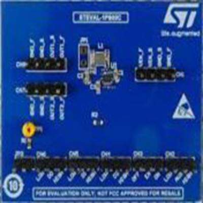 STMicroelectronics,STEVAL-1PS02C,STMicroelectronics  基于 ST1PS02CQTR 400 mA Nano-Quiescent 同步降压转换器的评估