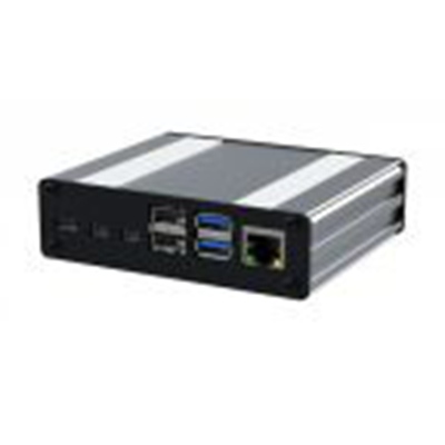 RS PRO,230-9822,RS PRO 树莓派外壳, 铝制主体, 银色, 用于Raspberry Pi 4.