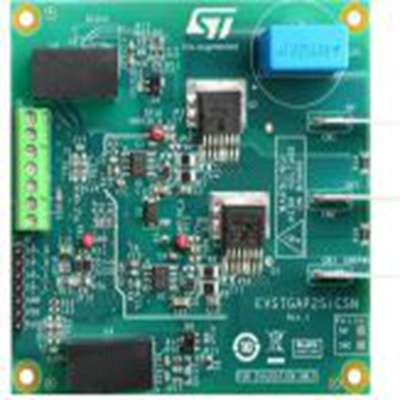 STMicroelectronics,EVSTGAP2SICSN,STMicroelectronics  用于 STGAP2SICSN 隔离式 4 A 单栅极驱动器的演示板 评估测试板, STGAP2