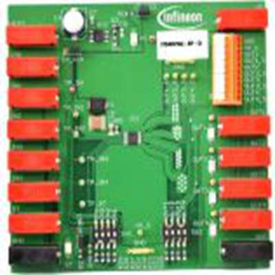 Infineon,DEMOBOARDITS4075QTOBO1,Infineon  演示板 ITS4075Q, 评估测试板 评估测试板, ITS4075Q芯片, 用于开发工业