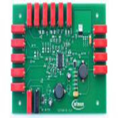 Infineon,DEMOBOARDTLE73683ETOBO1,Infineon  演示板 TLE7368-3E, 直流-直流转换器 评估测试板, TLE7368芯片, 用于开发汽车