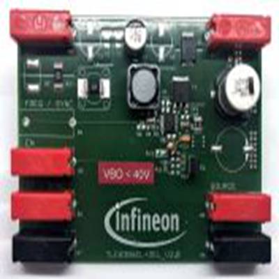 Infineon,DEMOBOARDTLE83862ELTOBO1,Infineon  演示板 TLE8386-2EL, 评估测试板 评估测试板, TLE8386-2EL芯片, 用于开发车身控制模块，