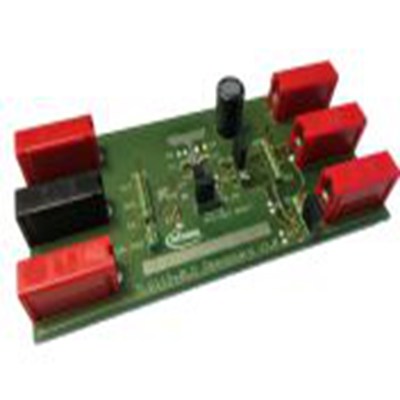 Infineon,TLS115D0LDDEMOBOARDTOBO1,Infineon  TLS115D0LD 演示板, LDO 电压调节器 评估测试板, TLS115D0LD芯片, 用于开发传感器电源