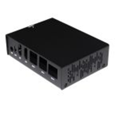 Okdo,200122,Okdo ROCK SBC 外壳, 用于ROCK 5 型号 B 单板计算机, 金属制, 黑色