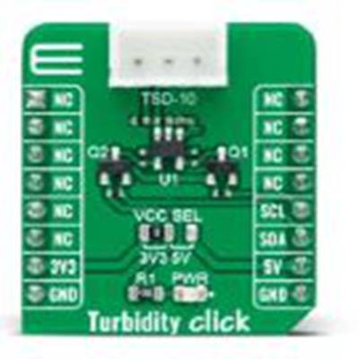 MikroElektronika,MIKROE-4276,MikroElektronika  混浊度点阵 附加板, 用于MikroBUS