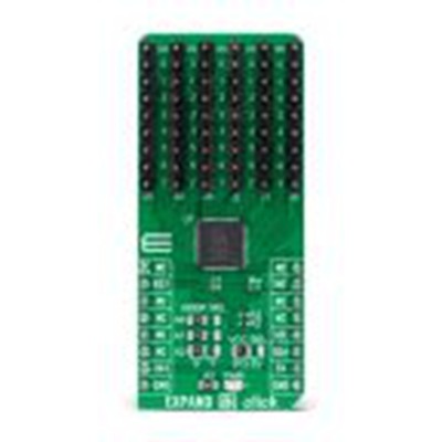 MikroElektronika,MIKROE-4887,MikroElektronika  展开13点阵 附加板, PI4IOE5V96248芯片, 用于MikroBUS