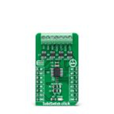 MikroElektronika,MIKROE-4569,MikroElektronika  固体开关点阵, 负载开关 附加板, TPS22918芯片, 用于开发mikroBUS 插座