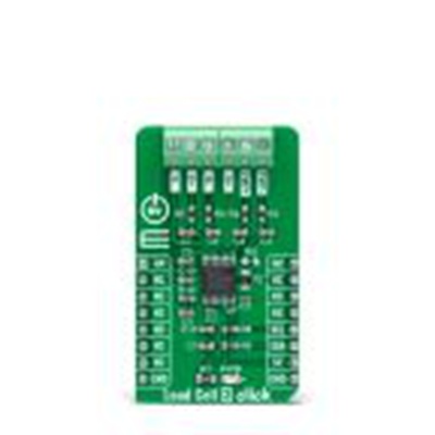 MikroElektronika,MIKROE-4658,MikroElektronika  称重模块3点阵 附加板, 压力传感器, PGA302芯片, 用于mikroBUS 插座