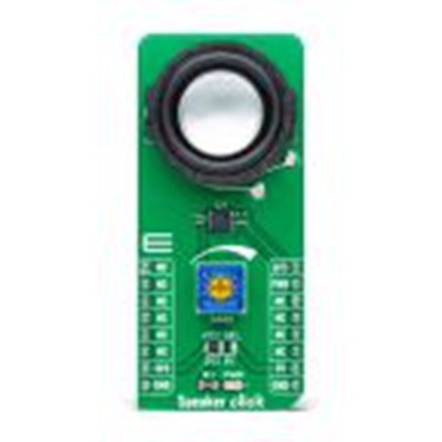 MikroElektronika,MIKROE-4662,MikroElektronika  MikroBus Click 板, MIKROE-4662, 扬声器点阵, 模拟音频放大器, 用于mikr